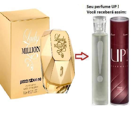 Lady Million - Perfume Feminino 50ml - UP! 46