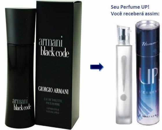 Armani Black Code - Perfume Masculino 50ml - UP! 35